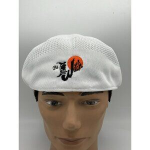 The Witch Cabbie Hat Flat Cap White Newsboy XL Town Talk